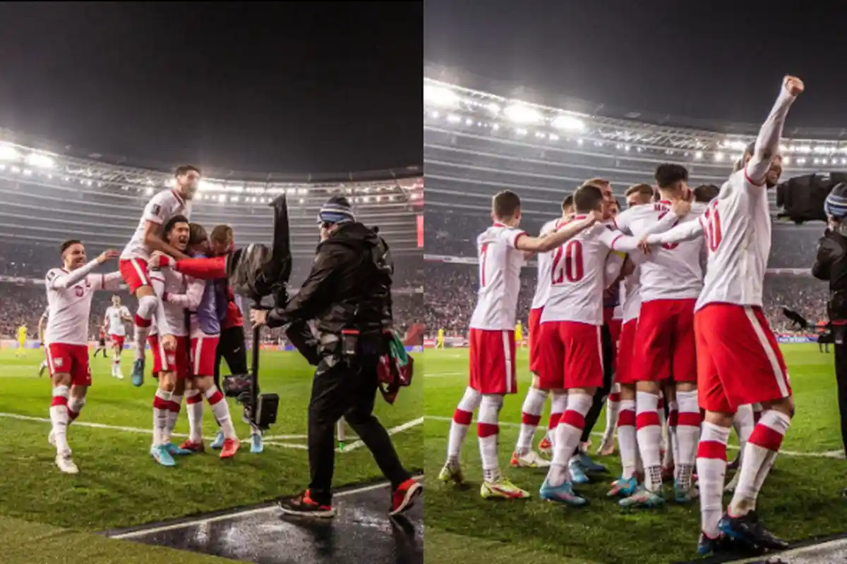 Alasan Pesawat Timnas Polandia Dikawal Dua Jet Tempur Menuju ke Piala Dunia 2022, Ada Serangan?