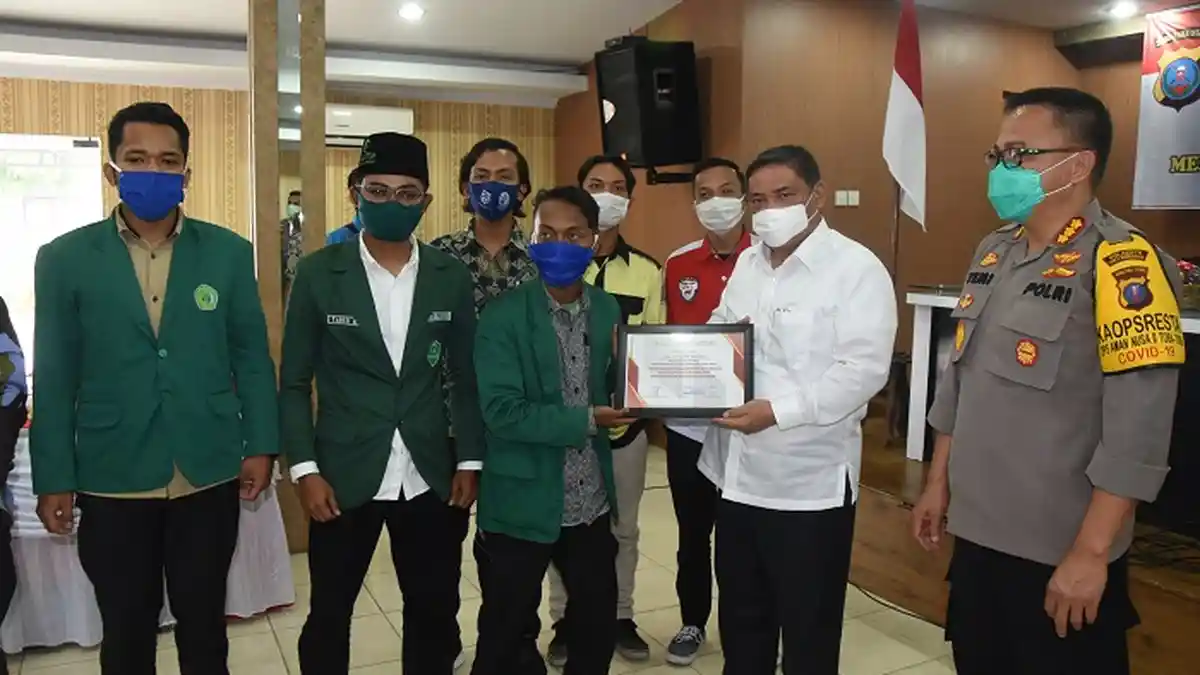 Organisasi Mahasiswa di Kabupaten Deli Serdang Serukan Deklarasi Damai