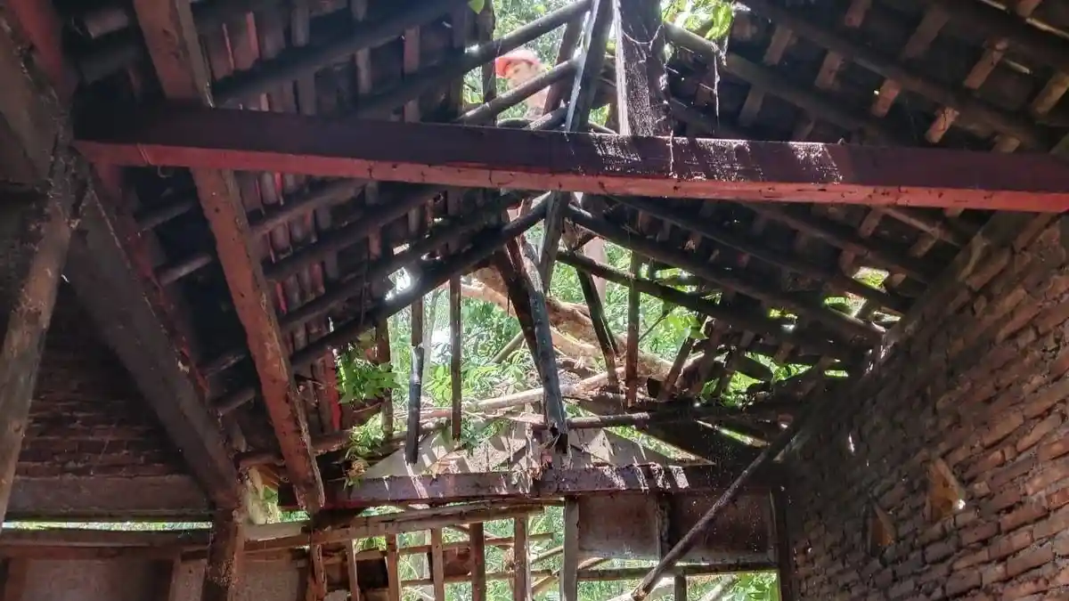 3 Kecamatan di Wonosobo Diterjang Angin Kencang, BPBD Catat 14 Rumah Warga Terdampak