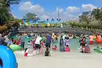 TeeJay Waterpark Tasikmalaya Diserbu Pengunjung Hari Ini