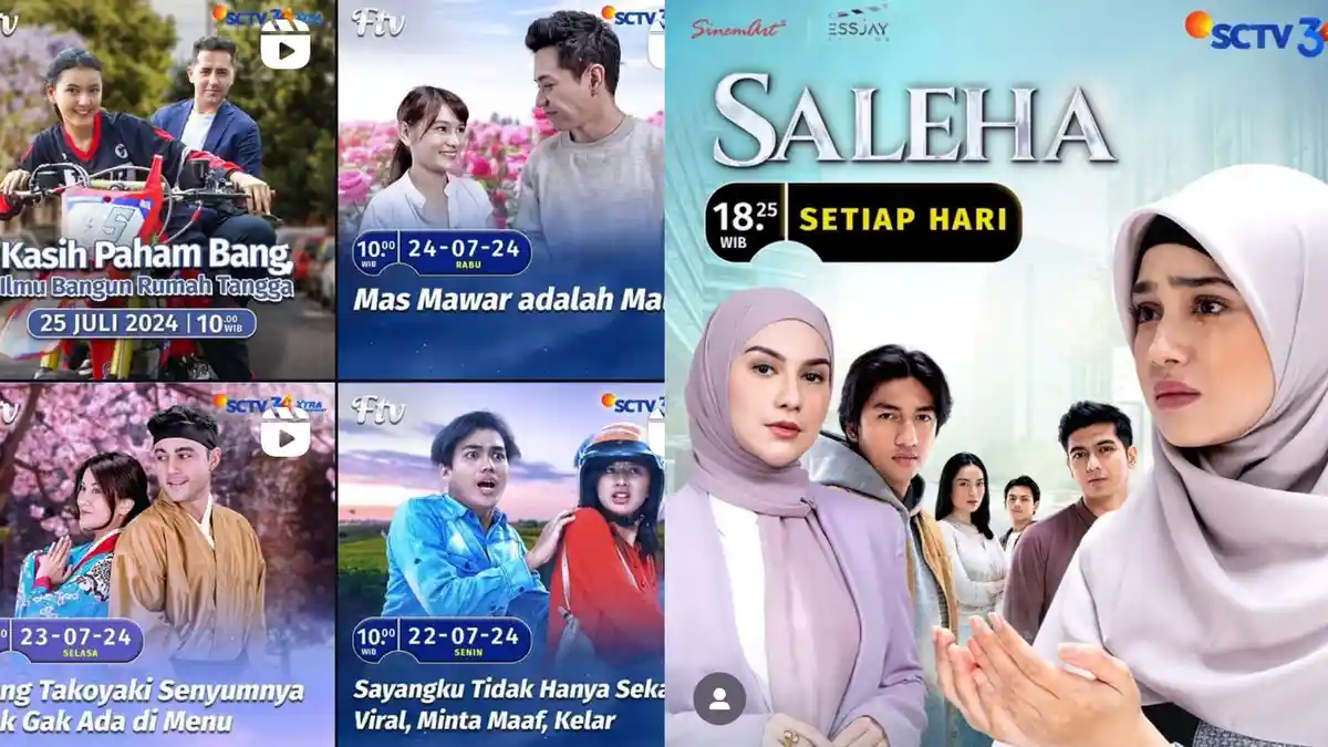 Jadwal Acara SCTV Hari Ini 30 Juli, Nonton Sinetron Hati Mengsad ...