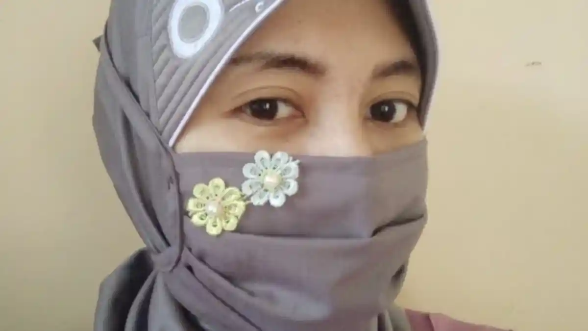 BREAKING NEWS Dampak Virus Corona, Penjahit di Jambi Banjir Orderan Masker