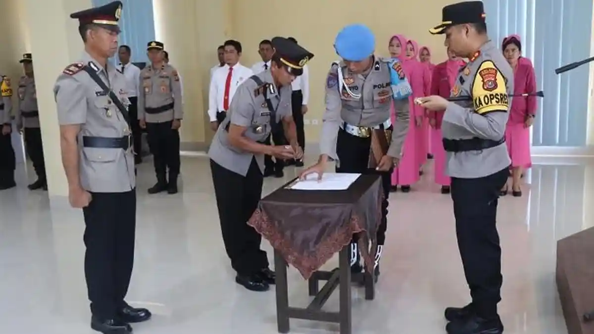 AKP I Kade Agus Budiyanto Jadi Kasat Samapta Polresta Kendari, Kapolsek Asera Dijabat AKP Sumantri