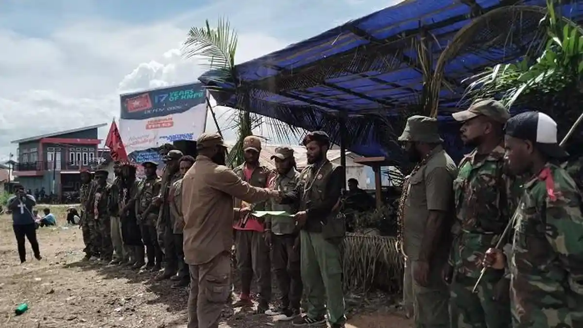 KNPB Sentani Resmi Lantik Pengurus Baru, Ketua Terpilih Janjikan Hal Penting Ini