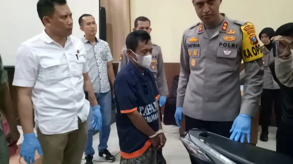 Spesialis Pencuri Sepeda Motor Incar Kunci Menggantung Ditangkap