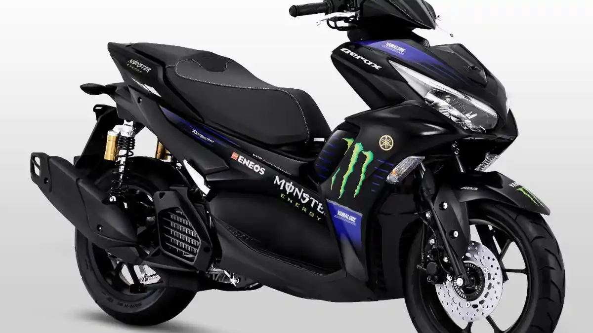 Semakin Sporty, Yamaha Luncurkan All New Aerox 155 Connected MotoGP Edition