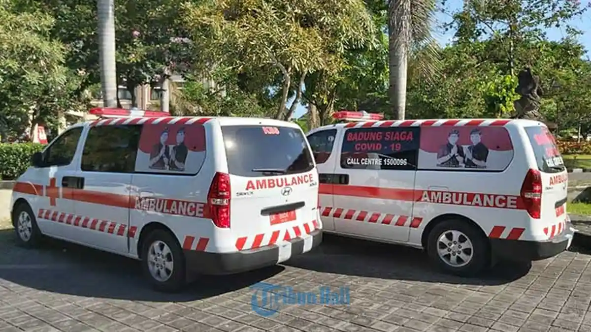 Perkuat Layanan Penanganan Covid-19, Dinkes Badung Tambah Satu Unit Mobil Ambulans