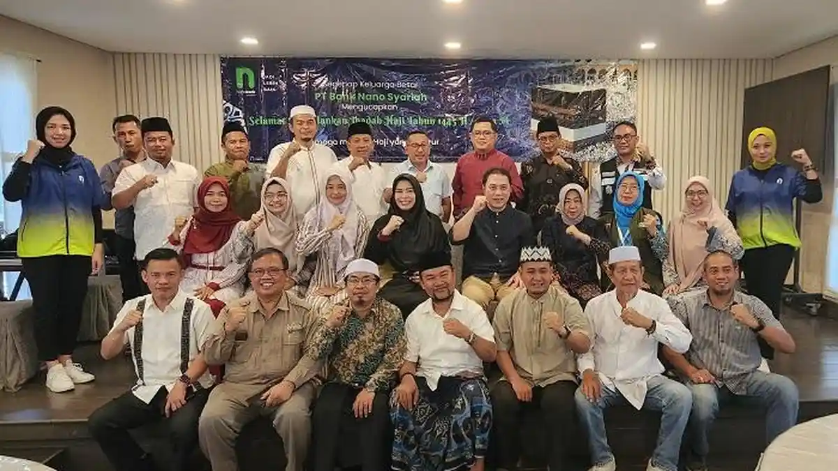 Nanobank Syariah Berangkatkan 100 Nasabah Jemaah Calon Haji Tahun Ini