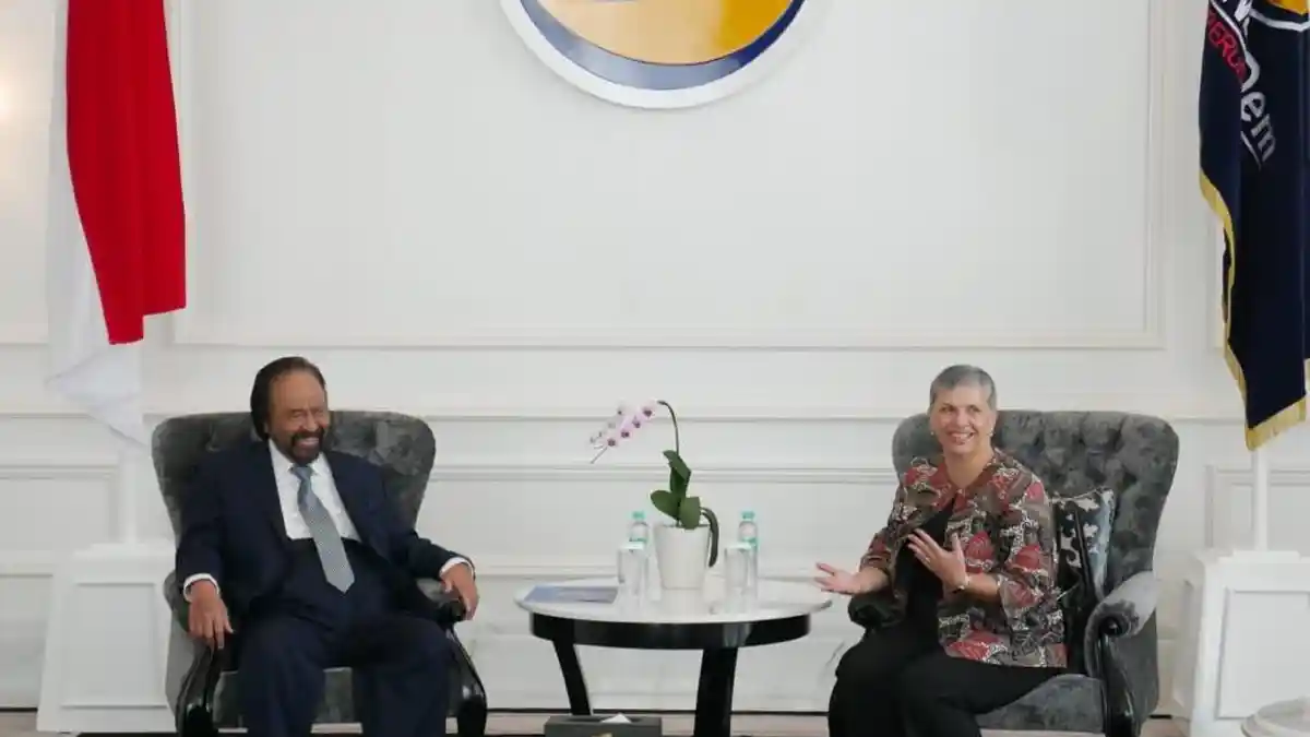 Bertemu Dubes Penny Williams, NasDem Perkuat Hubungan Indonesia-Australia