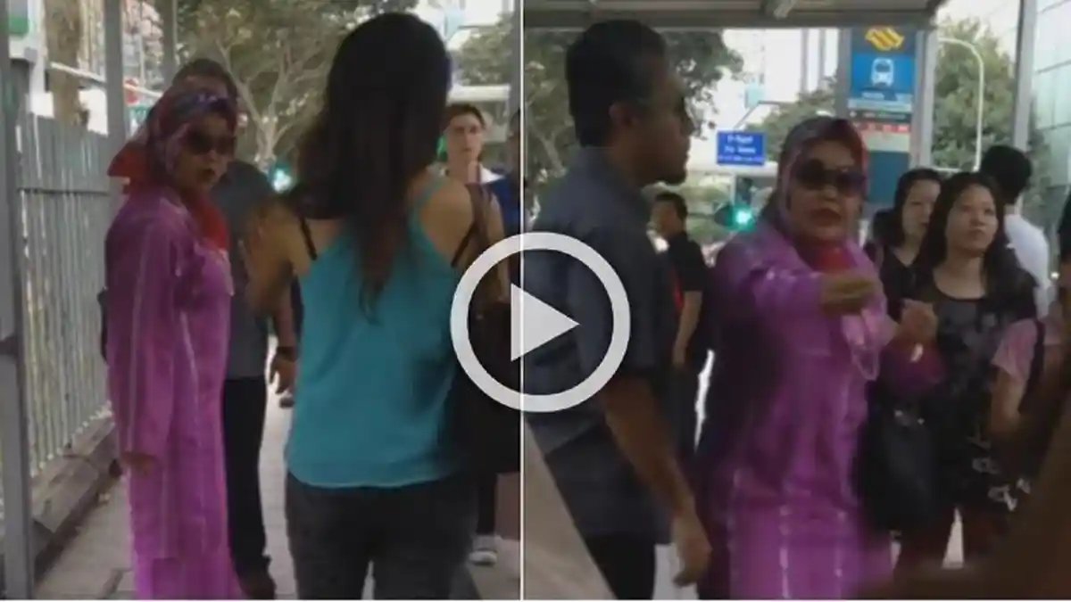 VIDEO: Pergoki Suaminya Selingkuh, Wanita Berhijab Ini Lakukan Hal Mengejutkan
