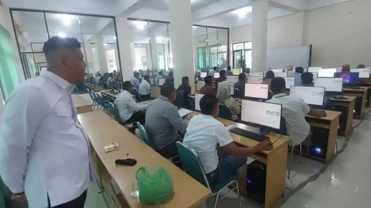 Sebanyak 593 Calon PPK Bireuen Ikut Ujian