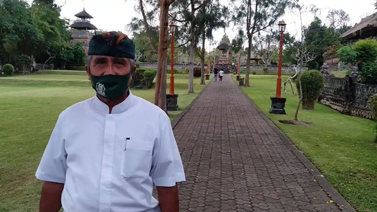 Turun Drastis, Kunjungan Wisatawan ke Objek Wisata Taman Ayun Badung Paling Banyak 10 Orang per Hari