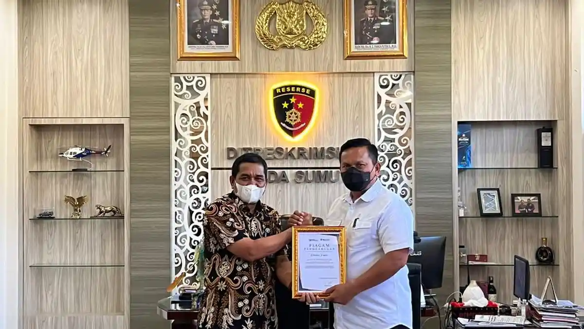 Ditreskrimsus Polda Sumut Terima Penghargaan Terkait Penyelamatan Uang Negara