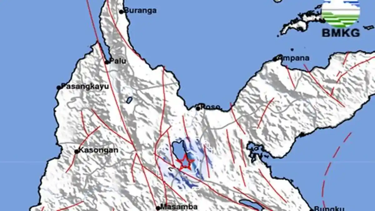 Gempa Terkini Guncang Sulteng Pagi Ini Kamis 7 Agustus 2025, Info BMKG Titik di Darat