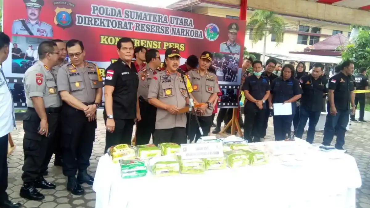 Bawa Sabu Naik Bus Jurusan Bireuen ke Palembang, Dua Warga Aceh Diringkus Polisi