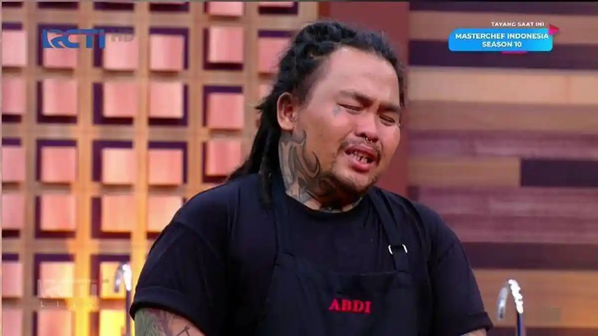 Tangis Abdi MasterChef Indonesia 10 Pecah saat Hampir Menyusul Rayhan Pulang