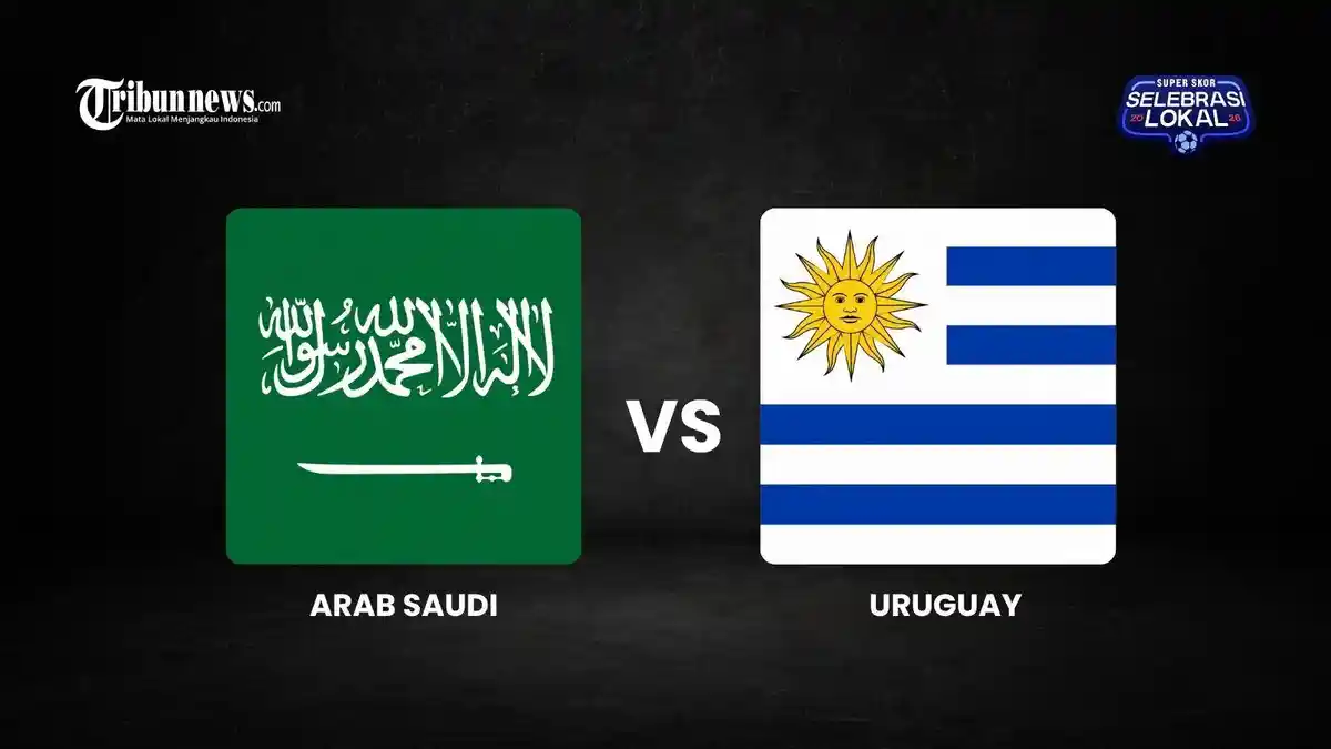Rebound Penentu Nasib, Arab Saudi dan Uruguay Berbagi Gol 1-1 di Grup H