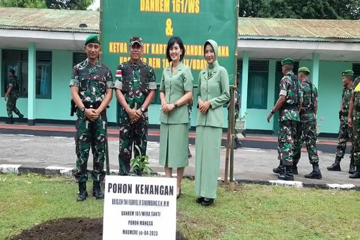 Danrem 161/Wira Sakti Ajak Prajurit 1603/Sikka Dukung Program Pemerintah Tekan Angka Stunting