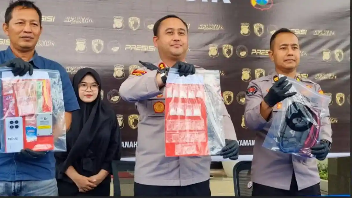 Pria Gresik Edarkan Sabu ke Remaja, Polisi Kini Buru Bandar Asal Bangkalan Madura
