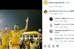 Jaime Moreno Ikut Ucapkan Selamat Atas Kemenangan Lawan PSS, Fans Barito Putera Minta Dia Kembali