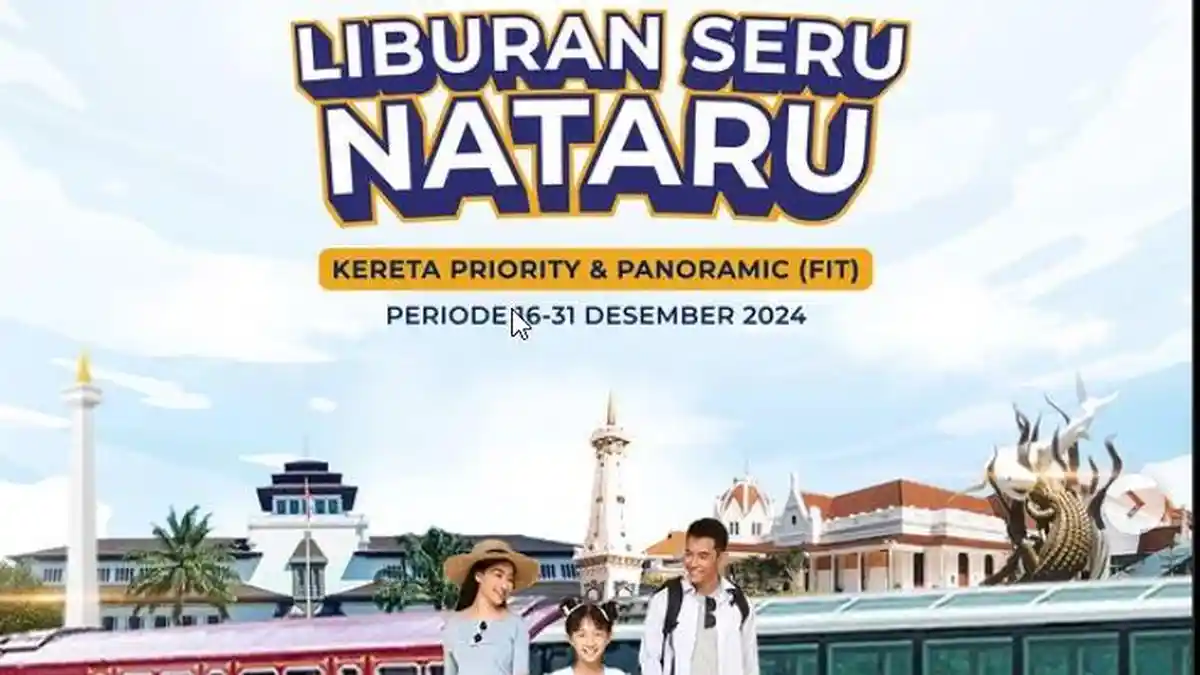 Jadwal Kereta Panoramic Desember 2024 Spesial Libur Akhir Tahun, Cek Rute dan Waktu Keberangkatan