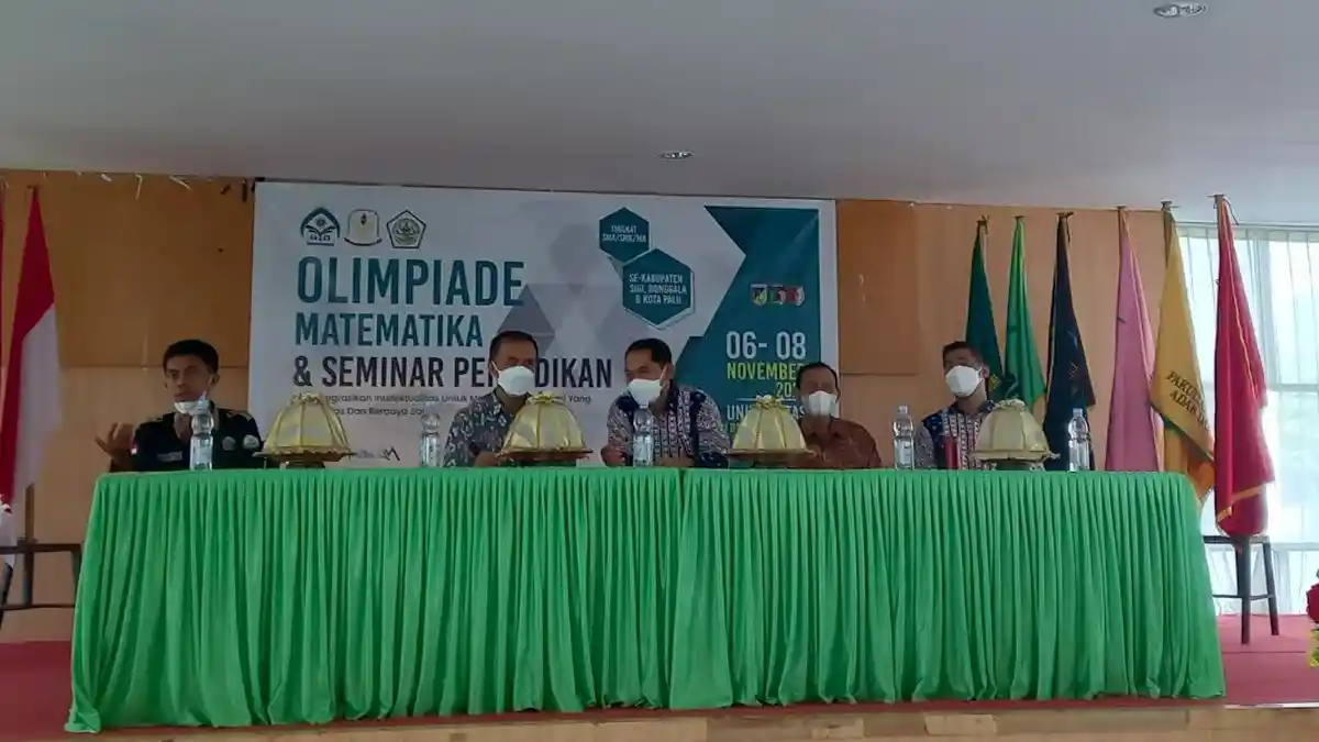 Himpunan Mahasiswa Prodi Tadaris Matematika UIN Datokrama Gelar Olimpiade Matematika Tingkat SMA