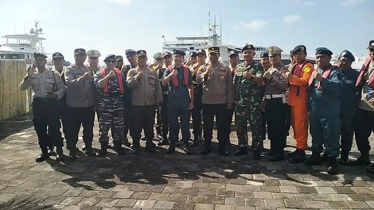 Kapolsek Benoa Tindak Lanjut Perintah Kapolresta Denpasar Antisipasi Penanganan Bencana Alam