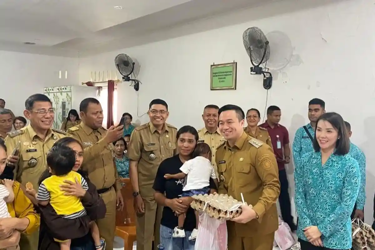 Gandeng Dinkes, TP PKK Kota Kupang Gelar Program PMT Bagi Balita Gizi Kurang