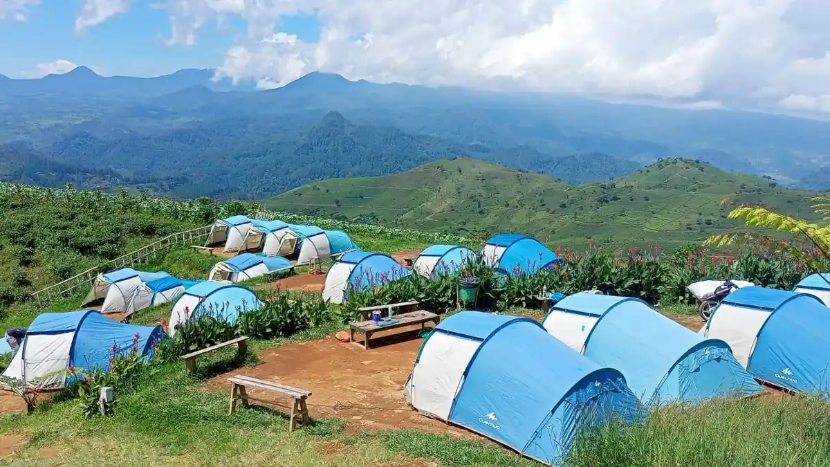 Objek Wisata Taman Langit Pangalengan, Pemandangan Indah di Ketinggian Setara Gunung Tampomas