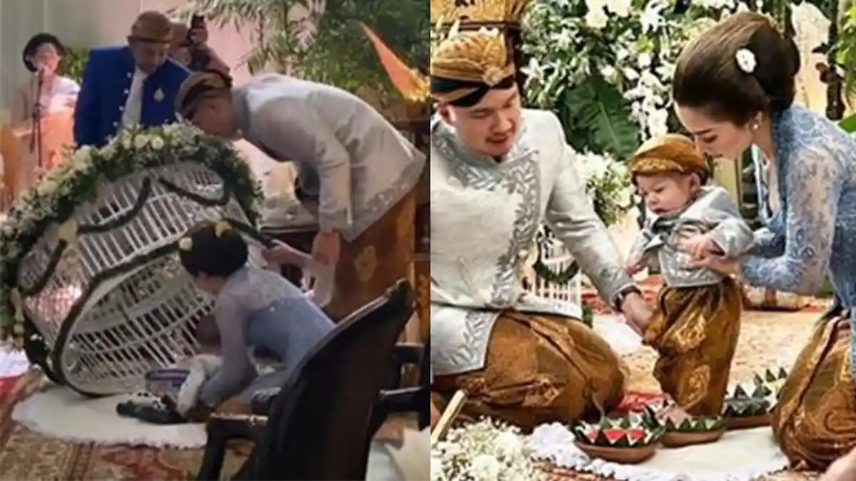 Baby Issa, Anak Nikita Willy Jalani Tradisi Tedak Siten