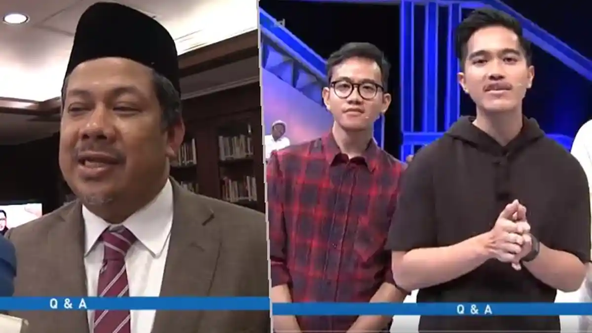 Fahri Hamzah Minta Dikritik Oleh Anak Jokowi, Begini Respon Gibran dan Kaesang