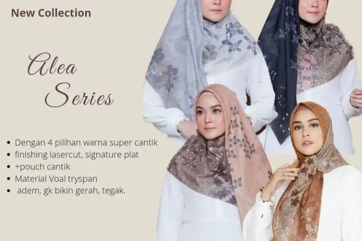 Cobain Produk Hijab Lokal Asal Jambi, Anindyascraf Banyak Digemari Karena Kualitas