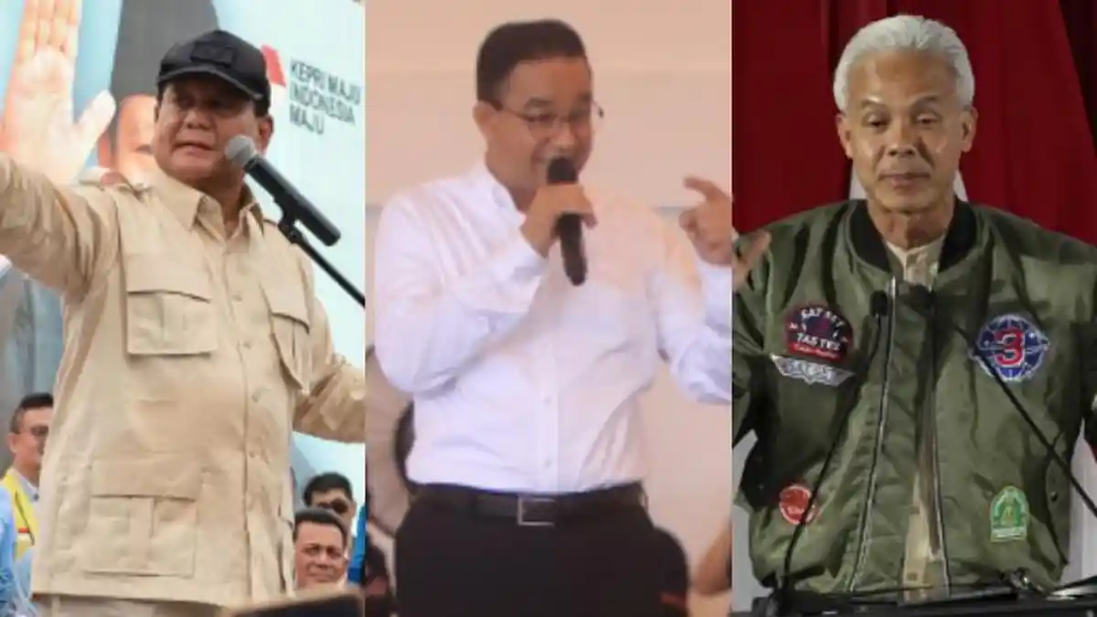 Survei Capres Terbaru Indikantor: Prabowo-Gibran 51,8 Anies-Muhaimin 24 ...