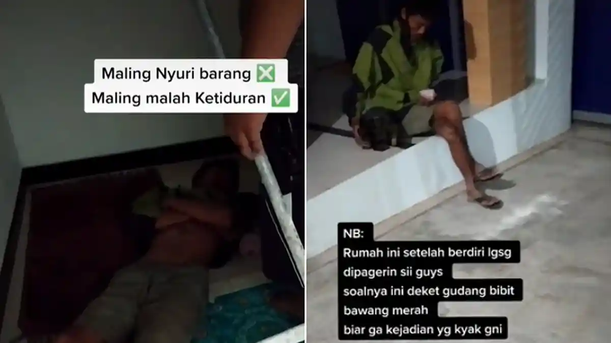 VIRAL Pencuri Malah Tertidur Saat Beraksi, Pemilik Rumah Ternyata Kerap Lakukan Amalan Ini