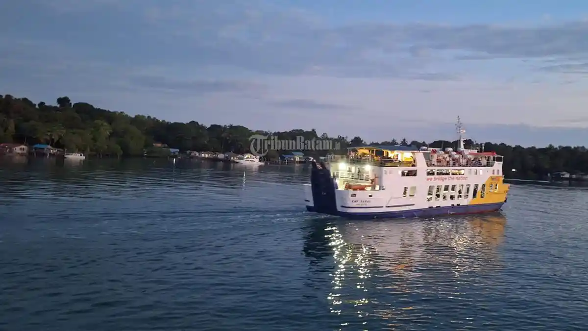 Jadwal Kapal Roro Bintan ke Batam Rabu 25 September 2024, Kapal Pertama 07.30 WIB