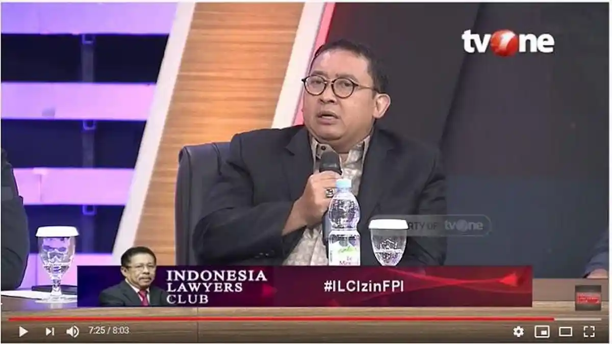 Fadli Zon Tanggapi Soal SKT FPI: Ini Bukan Persoalan Yuridis, Ini Persoalan Politik