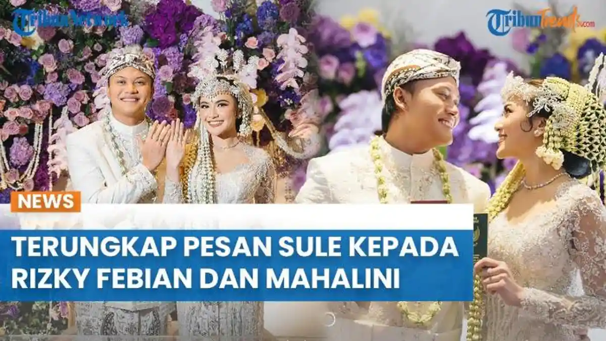 Isak Tangis Sule Beri Wejangan ke Rizky Febian agar Bimbing Mahalini, Beber Doa Haru:'Harus Ngemong'