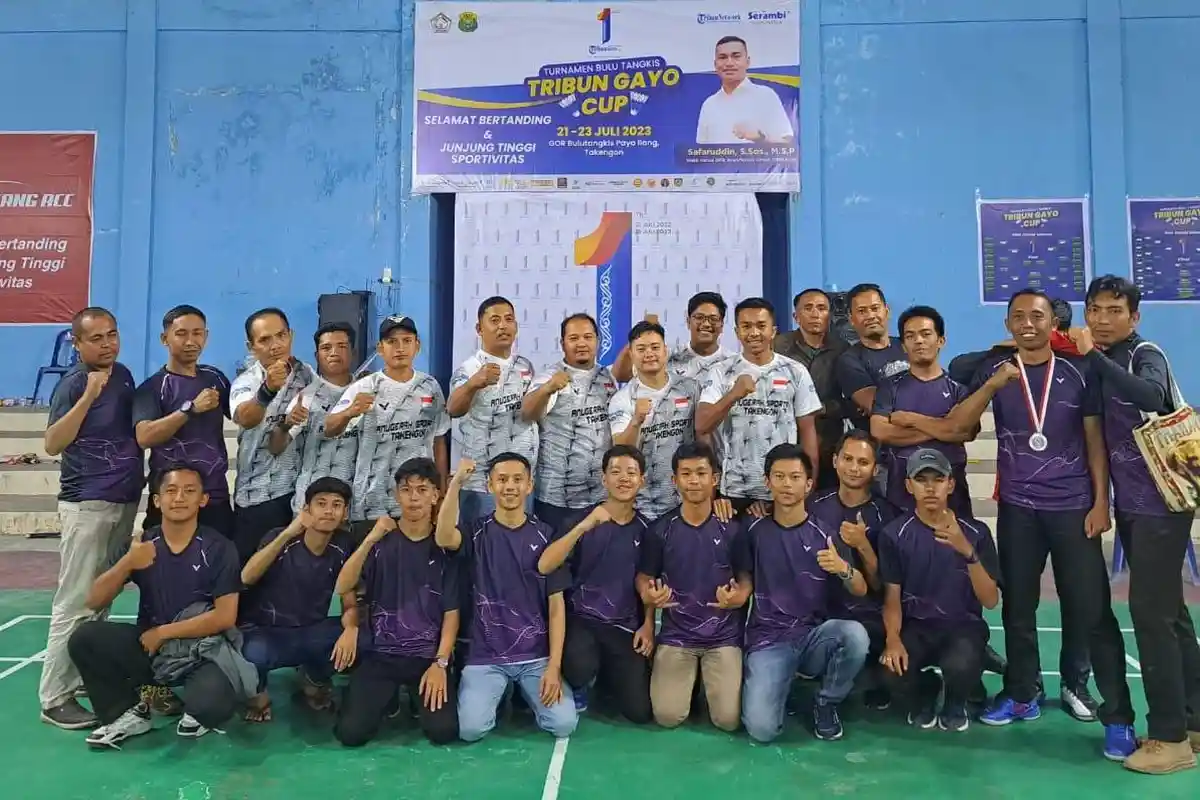 Turnamen Bulu Tangkis HUT ke-1 TribunGayo.com Sukses, Panitia: Sampai Jumpa di TribunGayo Cup 2024
