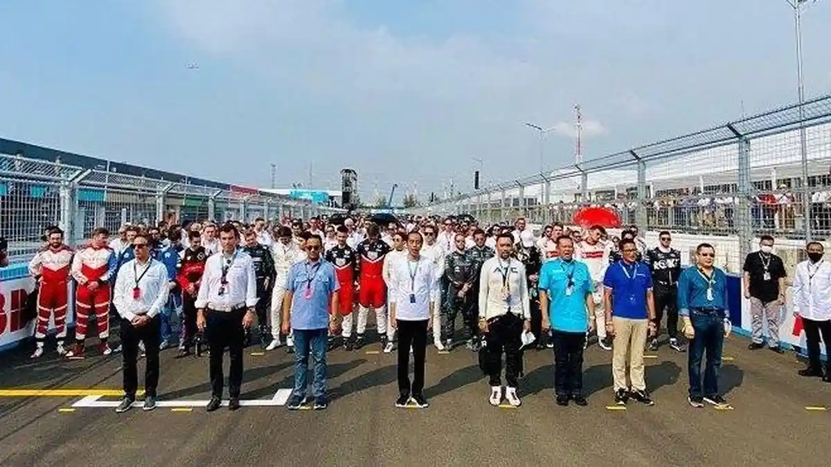 Wagub DKI Bantah Turnamen Formula E Bermuatan Politik Meski Didatangi Jokowi