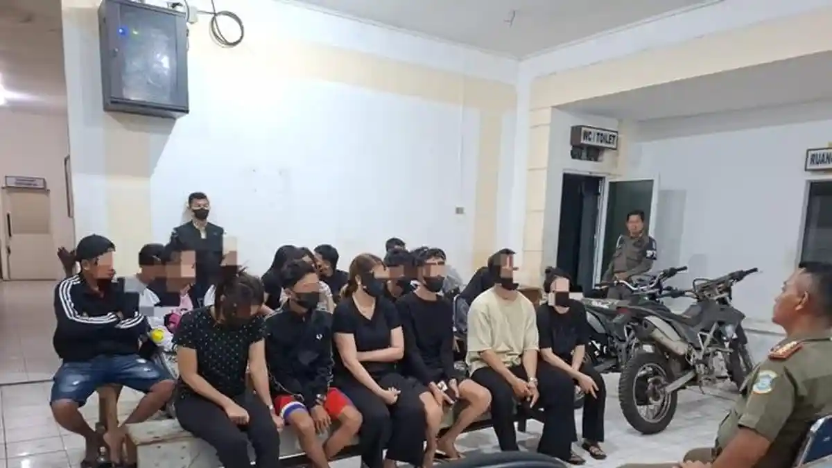 Puluhan Pasangan Bukan Suami Istri Terjaring Operasi Pekat di Kota ...