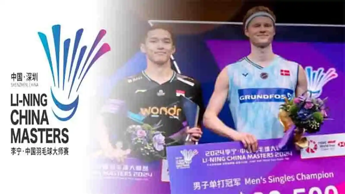 Daftar Juara China Masters 2024 Lengkap Semua Sektor! Cek Trofi Jonatan Christie dan Sabar/Reza