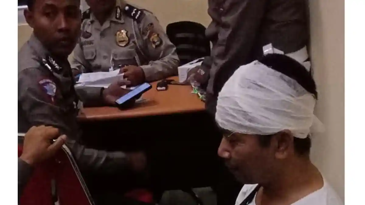 BREAKING NEWS - Sopir Bus Selamat dari Lakalantas Maut di Way Kanan, Amin Saypudin: Saya Loncat Kaca