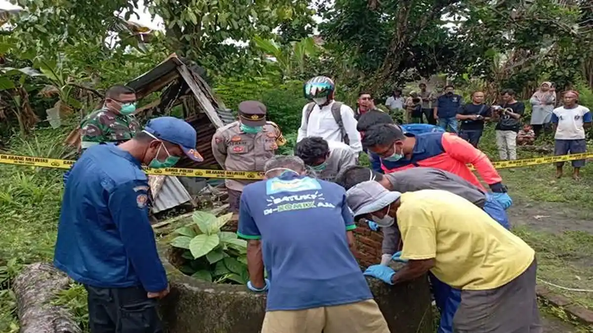 Dugaan Penyebab Nenek Supiah di Prabumulih Tewas Dalam Sumur, Sepasang Sendal Jadi Bukti Sementara
