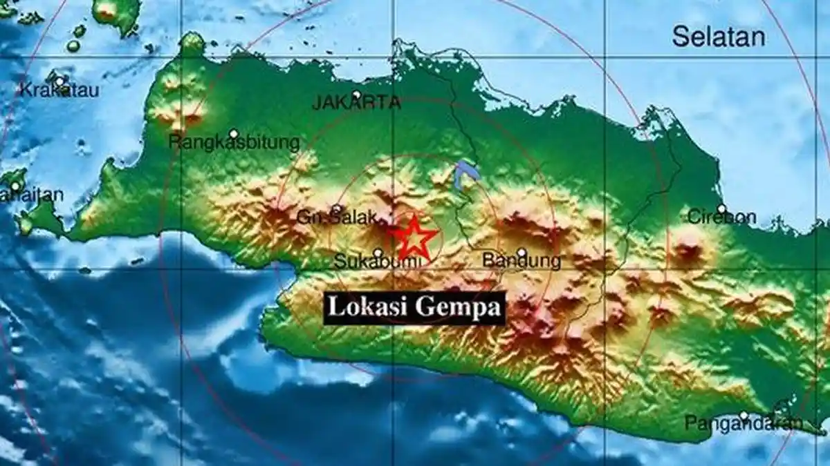 2 Gempa Terkini di Jawa Barat Bertepatan Hari Raya Idul Adha Mengguncang Cianjur dan Garut