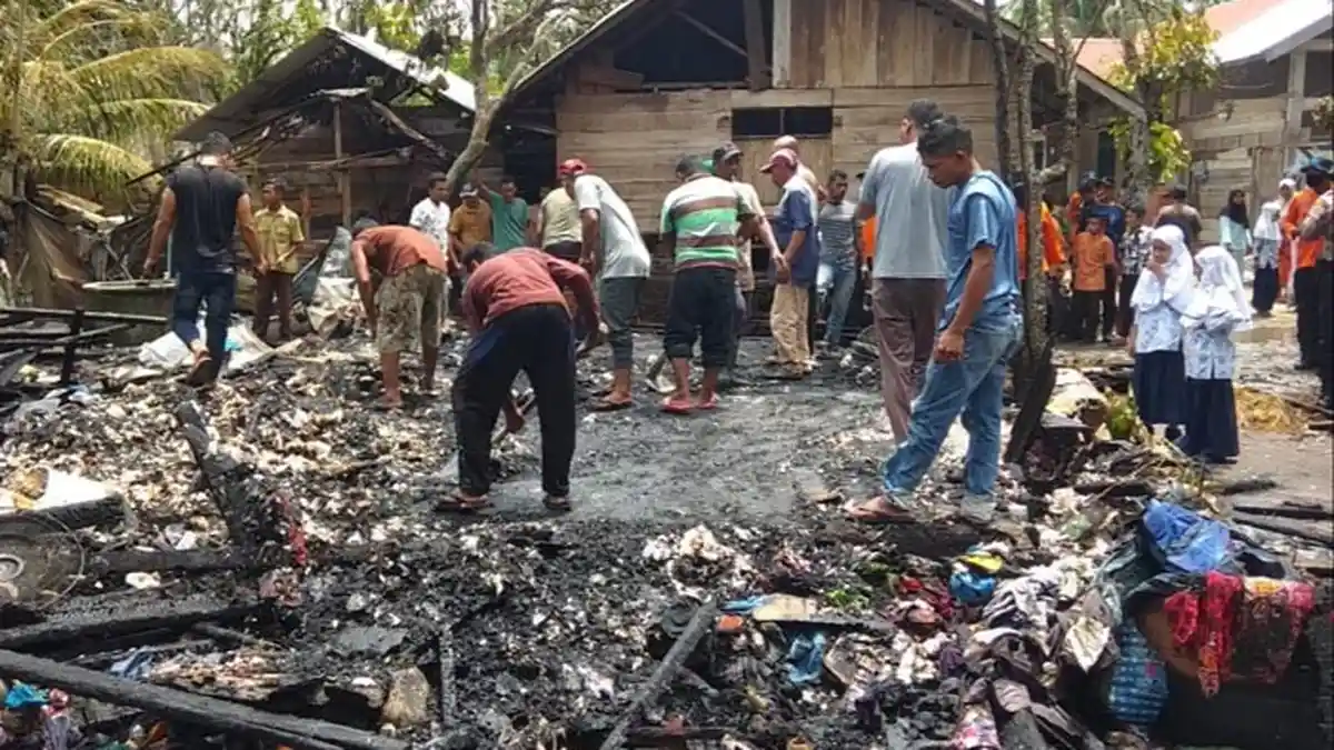 Pengakuan Korban Rumah Terbakar di Bireuen, Diawali Hawa Panas Menusuk, Begini Kronologinya