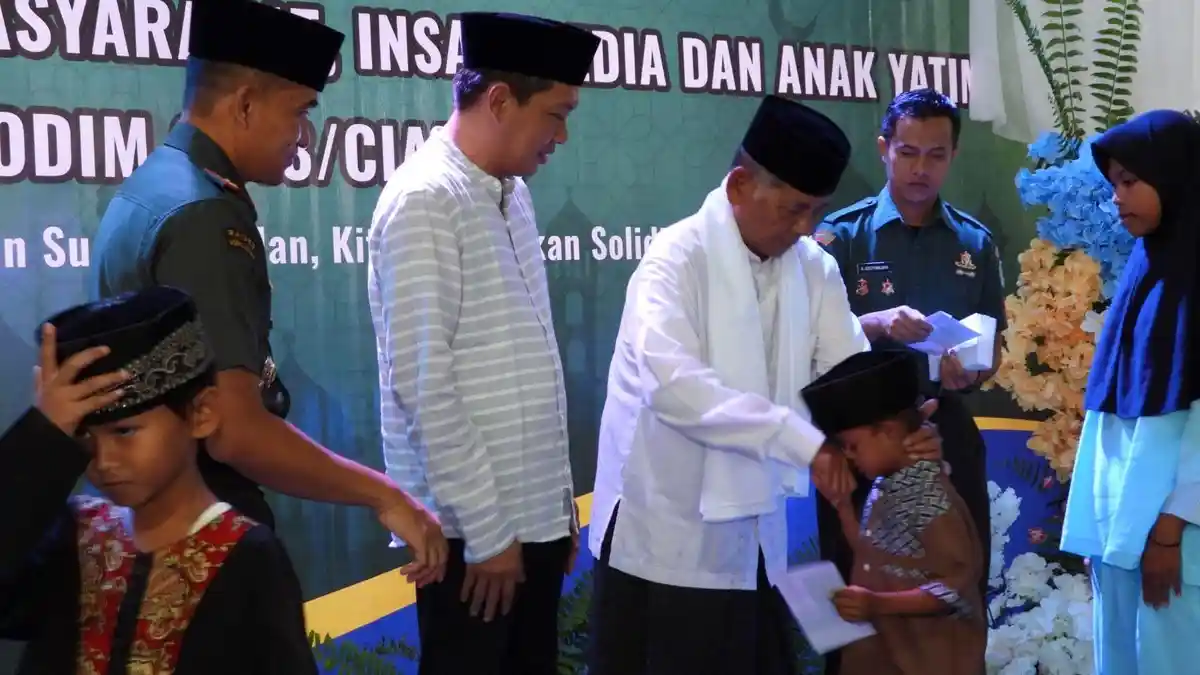 Kodim 0613/Ciamis Gelar Buka Bersama 1.000 Undangan, Perkuat Sinergi Tokoh Agama dan Media