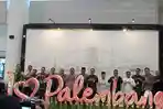 Landmark Baru Kota Palembang Diresmikan di Bandara Internasional SMB II