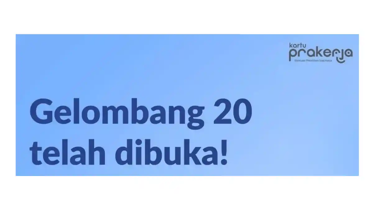Tips Lolos Kartu Prakerja Gelombang 20 dari Admin, Termasuk Solusi Jika KTP Tidak Terdaftar