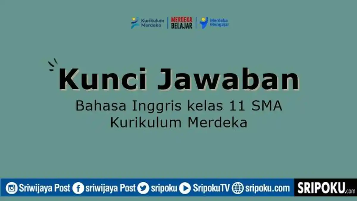 Soal dan Kunci Jawaban Bahasa Inggris Kelas 11 SMA Hal 77 Kurikulum Merdeka