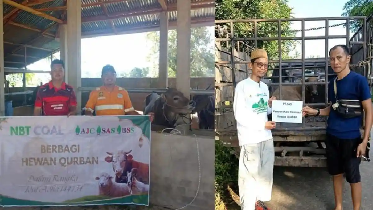 PT SAS dan Group Salurkan 40 Hewan Kurban untuk Masyarakat Jambi